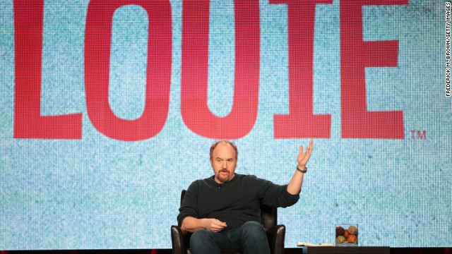 Louis C.K. attends a press panel for his FX show 