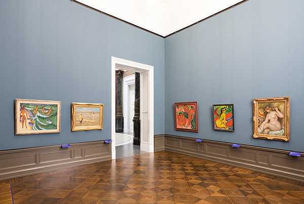Impressionism – Expressionism. Art at a Turning Point. Installation view Alte Nationalgalerie. 