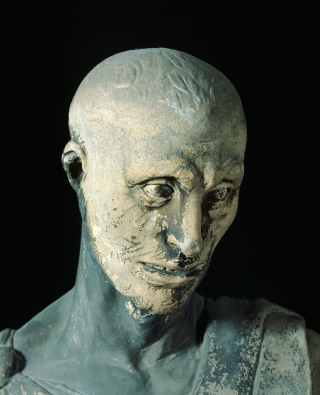 Donatellos Prophet (1435-36).