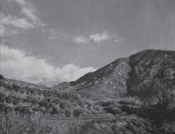 lsquo;Conejo Mountains from Conejo Creekrsquo; by Victor Schiro 