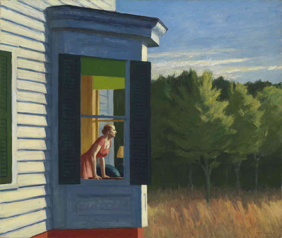Edward Hopper's 1950 Cape Cod Morning is one 70 works on display at the American Art Museum as part of the exhibit Modern American Realism: The Sara Roby Foundation Collection.